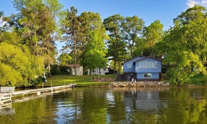 Fort Ripley Township House | CABIN WITH A BEAUTIFUL VIEW JUST FEET FROM THE WATERS EDGE. FORT RIPLEY, MN