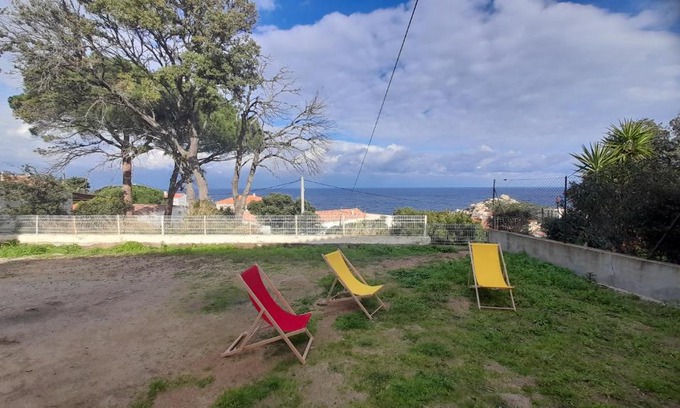 Calvi Apartment | Calvi, T3, vue mer, grande terrasse