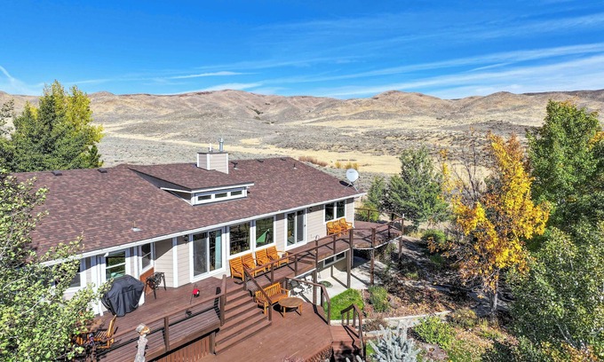 Camas County House | Camp Creek Ranch – Spacious Retreat on 43 Private Acres