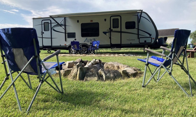 State College House | Camper in a private spot less than ten minutes from Beaver Stadium and PSU!