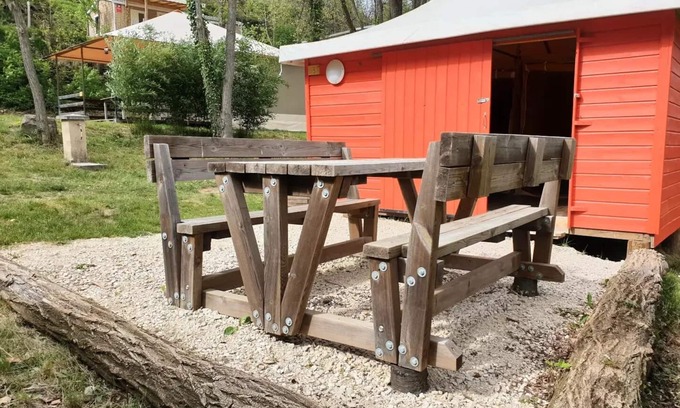 Saint-Vincent-de-Durfort House | Camping maeva Escapades Coeur d'Ardèche * - Cabin 3 Rooms 4 People Without Sanitary