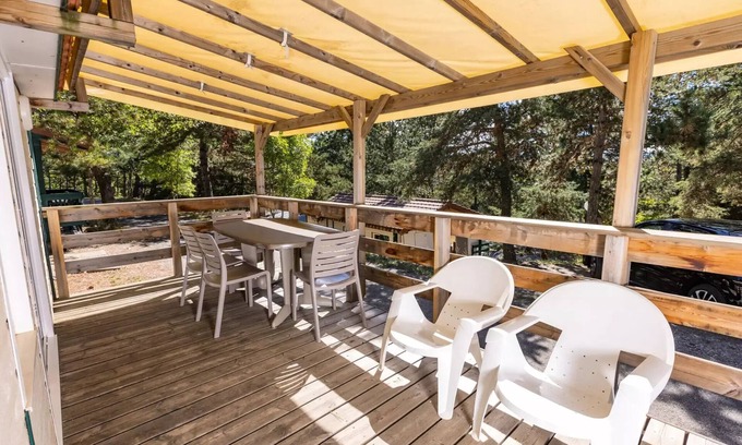 Gap Ski Chalet | Camping Alpes Dauphiné * - Chalet Havitat 2 bedrooms 35m² 6 people