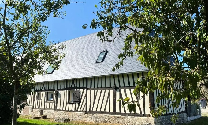 Jumieges Villa | Camping de la Seine & SPA * * - La Clef d'Argent - Garden, Jacuzzi and views of the Seine 8 people