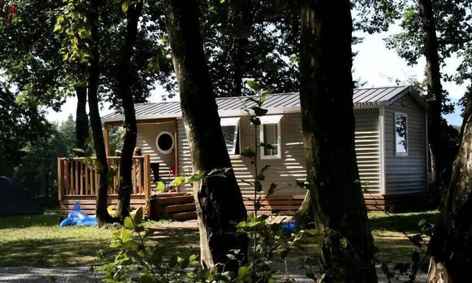 Saint-Romans House | Camping Lac du Marandan *** - Mobile home Comfort Plus 4 Rooms 6 People