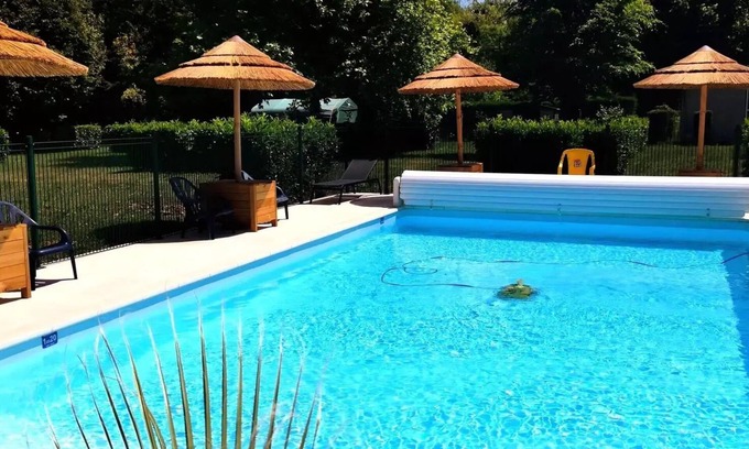 Briare House | Camping Seasonova Le Martinet * - SLOW LODGE - 2 bedrooms, without bathroom 5 people