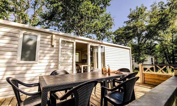 Huelgoat House | Campsite La Rivière d'Argent * - Mobil-home SMALA - 4 bedrooms 8 persons