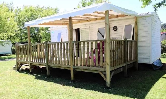 Casties-Labrande House | Campsite Le Casties * - Mobile Home Mercure 3 rooms 4 people