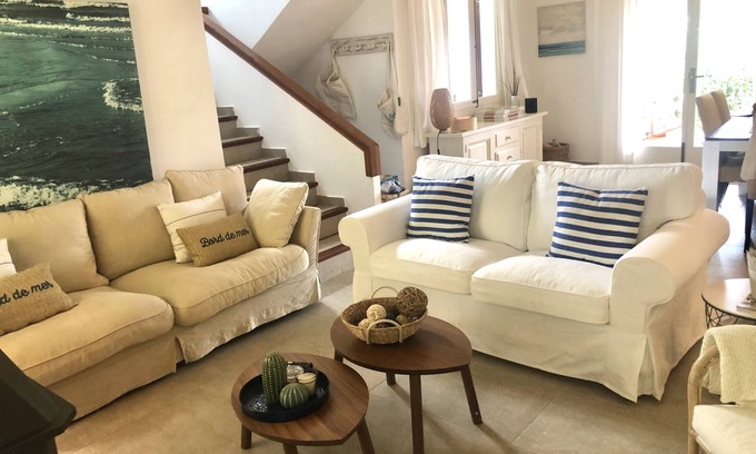 Cala San Vicente Villa | "Can Botana 8" with Mountain View, Air Conditioning, Pool & Garden