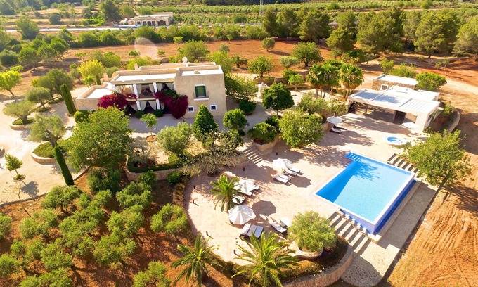 Santa Eulalia del Rio Villa | Can Vicent Rafal newbuilt villa with pool&BBQ