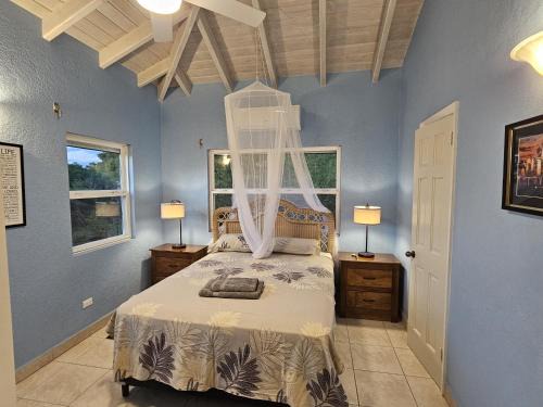 Valley Church Apartment | Caribbean Sea View Cottage