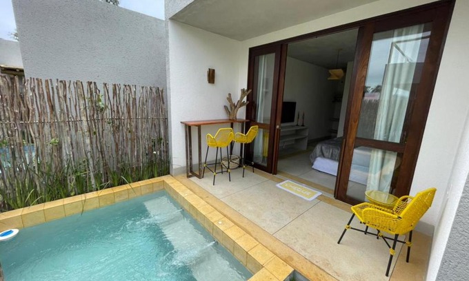 Porto de Pedras Hotel | Carrapicho Patacho com Piscina Privativa