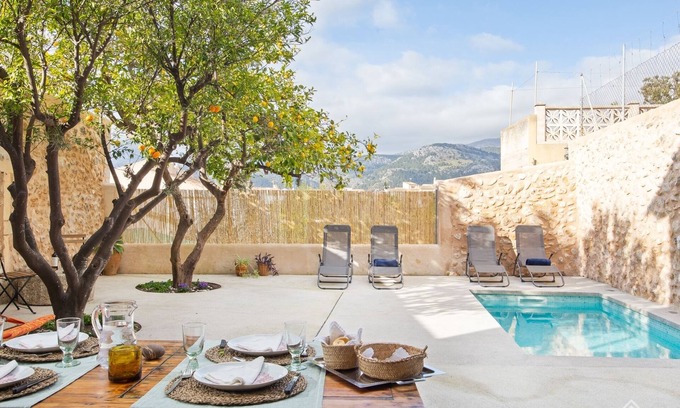 Campanet Cottage | Cas Sovis - Beautiful town house with pool and terrace in Campanet