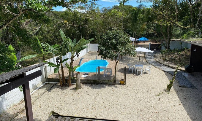 Pontal do Parana House | Casa Camping Pontal do Sul - Chalet with pool in Pontal do Sul