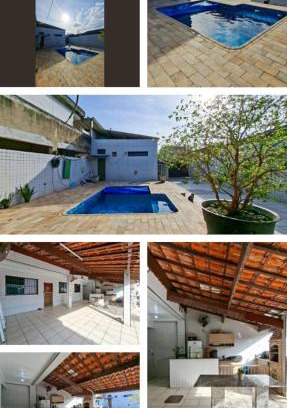 Quietude House | Casa com piscina, churrasqueira, estacionamento