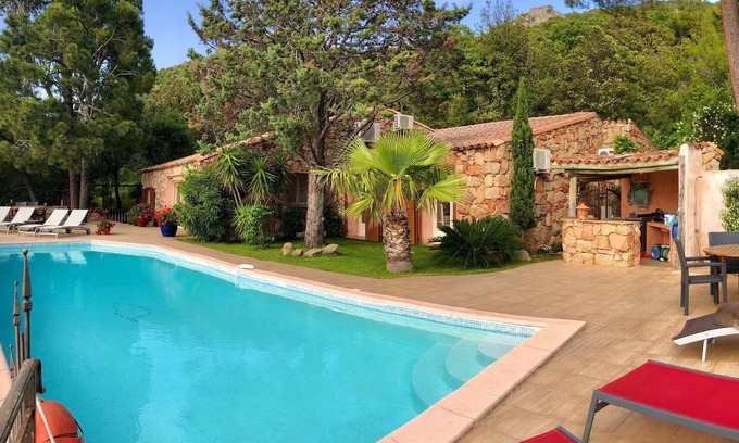 Figari Villa | Casa Matteu, South Corsica. Detached sheepfold villa in local stone