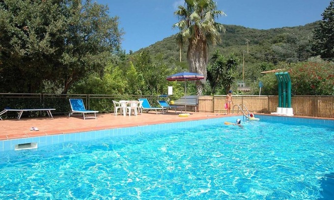 Rio nell'Elba Apartment | Casa Pamalù 5 with pool in the beautiful bay of Nisporto