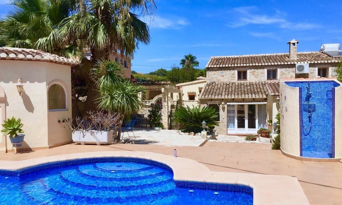 Teulada House | Casa Tranquilo. Charming Character house with Large Private Pool, Moraira