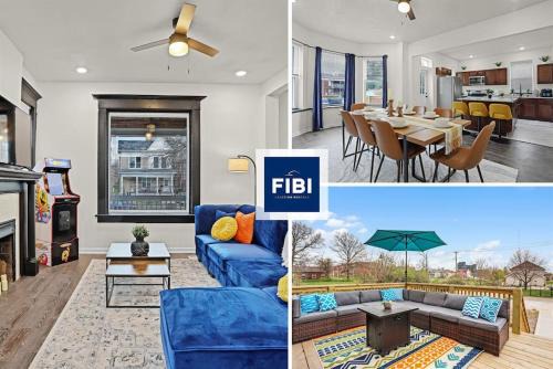 St. Louis House | Cates New Large Family Vacation Home Hot Tub Games Pets