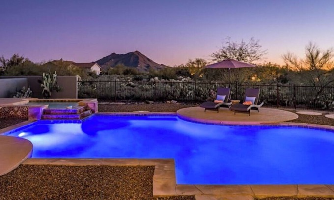 Red Dog Ranch House | Cave Creek Oasis~Heated Pool + Spa + Dog Friendly