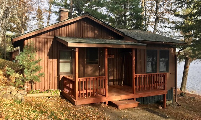 Cook Cabin | Cedar Cabin at Vintage Vermilion Resort