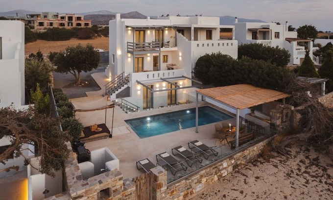 Naxos Villa | Cedar Forest Oceanfront Villa, 4BR Private Pool