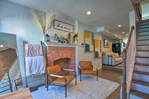 Downtown Baltimore House | Central and Trendy Baltimore Townhome Pets OK!