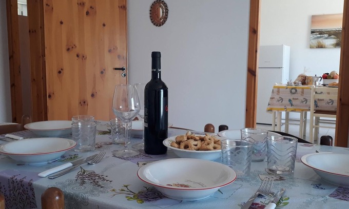 San Foca Apartment | Central Apartment Only a Few Meters from the Beach and with Balcony