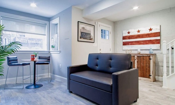 Truxton Circle Apartment | Central DC Flat | Sleeps 3 | Convention Center