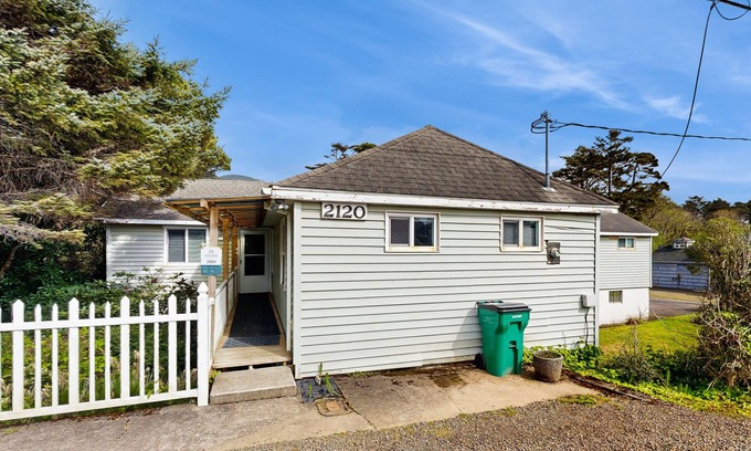 Rockaway Beach House | Centrally located home with lake views, private pool & spacious deck