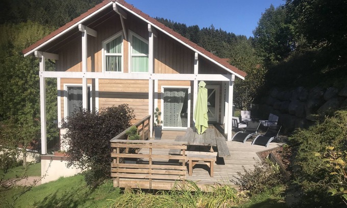 Xonrupt-Longemer Ski Chalet | Chalet 8 pers, comfortable 4 * with sauna, furnished terrace, garage