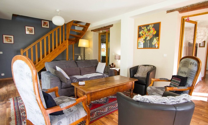 Puy-Saint-Vincent Ski Chalet | Chalet for 10 people in Puy St Vincent 150m from the slopes private parking