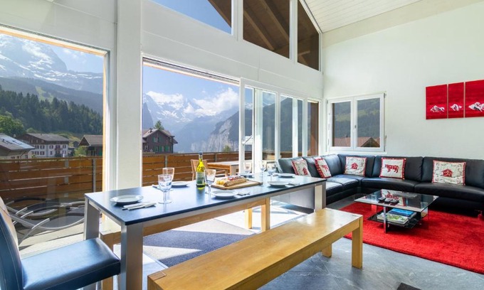 Wengen Apartment | Chalet Hannegg Penthouse