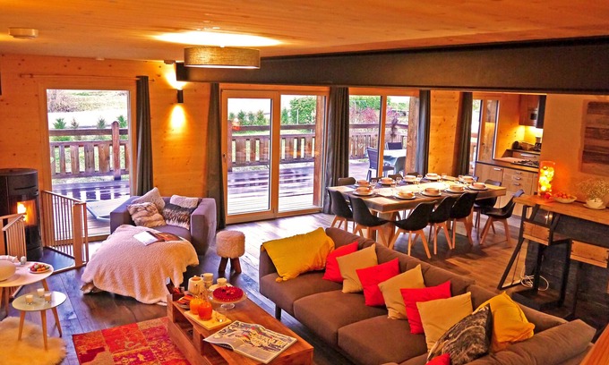 Les Allues Ski Chalet | Chalet KAWA, 200sqm with hammam