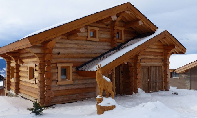 Font-Romeu-Odeillo-Via Ski Chalet | Chalet mountain log 250m2 lodge isard Font Romeu