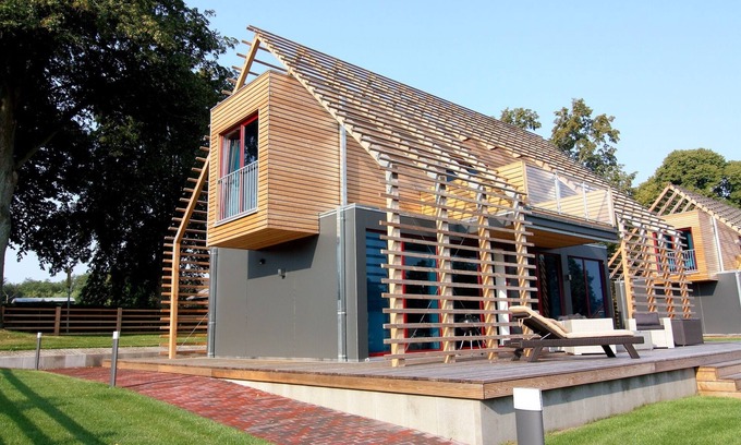 Wendorf House | Chalet mit Außensauna in Wendorf