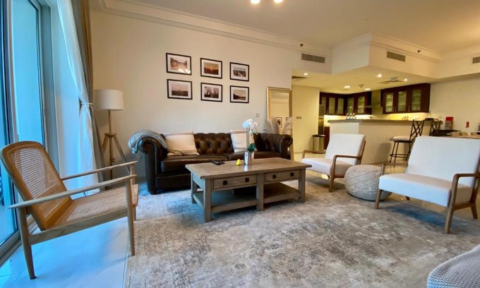 Doha Ski Chalet | CHALET ON THE BEACH