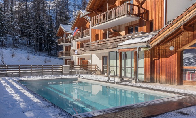 Les Orres House | Chalet Orée des pistes - Piscine et sauna