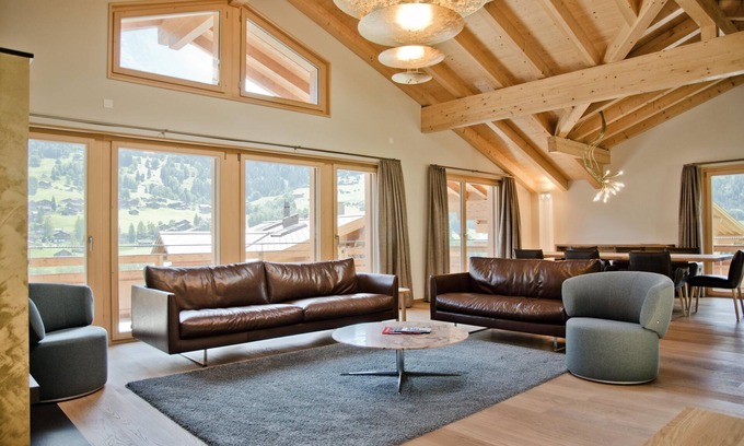 Grindelwald Ski Chalet | Chalet Rothenegg with spa area