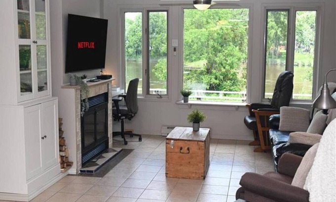 Scott Cabin | Chalet Scott Spa sur Rivière