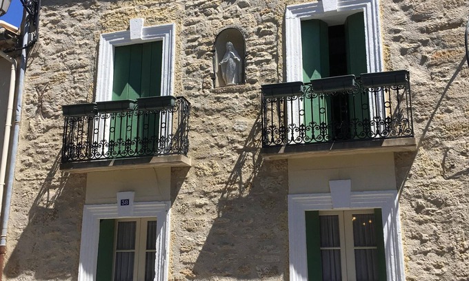 Nezignan-L'Eveque House | Character Village Property with Pool near Béziers