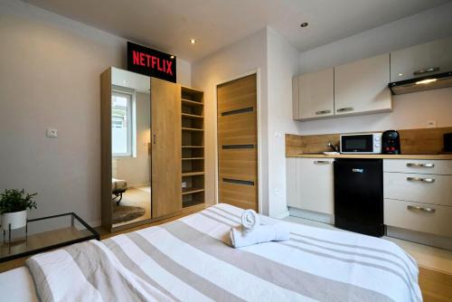 Fives Apartment | Charmant studio proche de la Gare Lille Flandres
