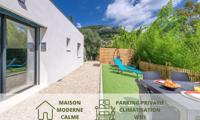 Le Bar-sur-Loup House | Charmante Maison entre Cannes et Nice