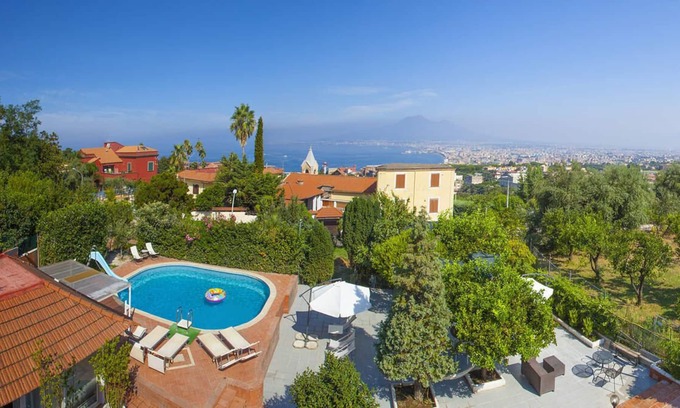 Castellammare di Stabia Villa | Charming Private Villa with Pool Near Town