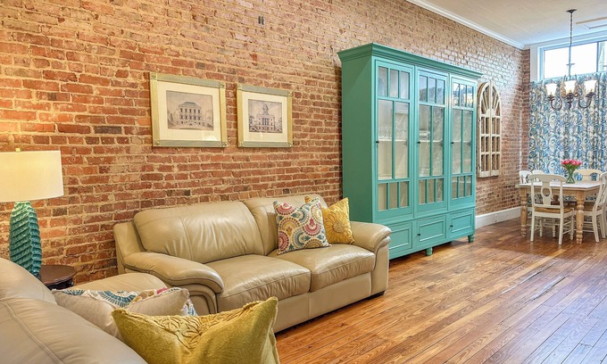 Troy Apartment | Charming 2 BR/2 bath in Historic District - Rent 1 Suite or Both/8-16 people!