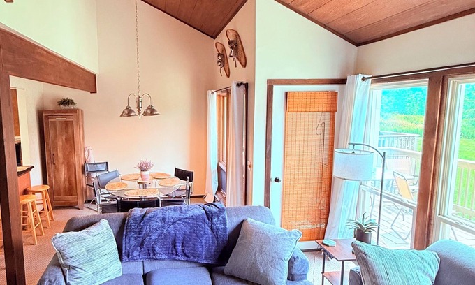 Blodgett Mills Condo | Charming 2BR condo at Greek Peak near Finger Lakes, Gutchess Sports complex