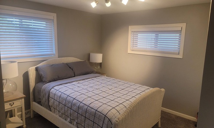 Xenia House | Charming 3-bedroom home, w/Basement Covered back porch AC, WiFi