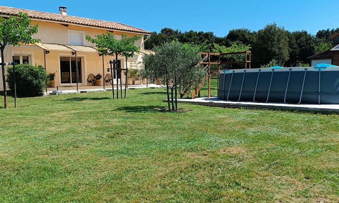 Orgnac-l'Aven House | Charming 4-Person Villa with Private Pool, Large Terrace, and Pet-Friendly - Orgnac l'Aven
