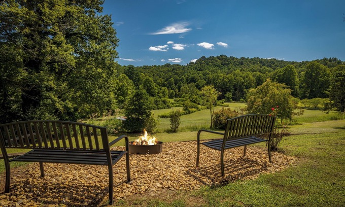 Saluda Other | Charming 5-bedroom farmhouse on 10 acres in serene Saluda