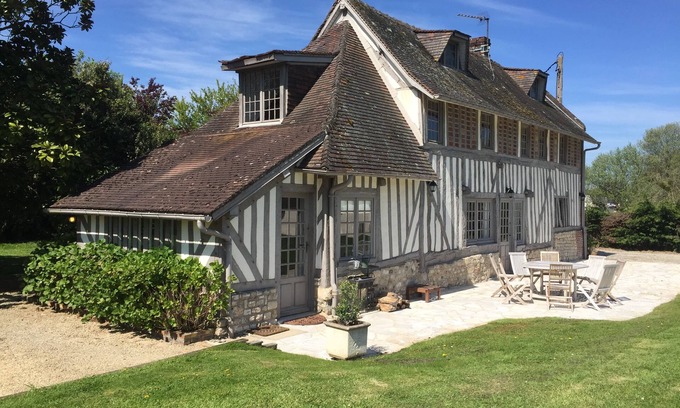 Canapville House | Charming and authentic Norman property with swimming pool 5 minutes from Deauville