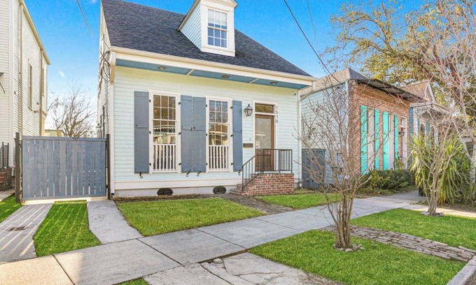 Treme House | Charming Creole Cottage 2 Blocks Across Rampart St from French Quarter
